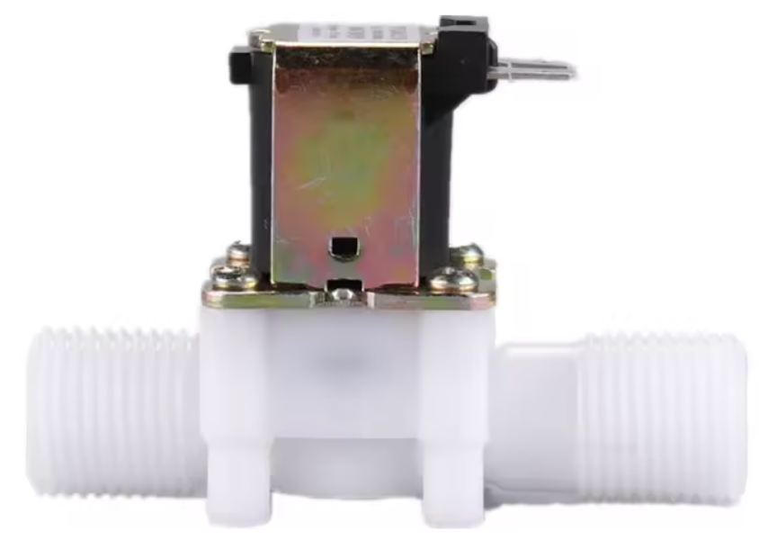 Válvula Solenoide eléctrica de plástico normalmente cerrada