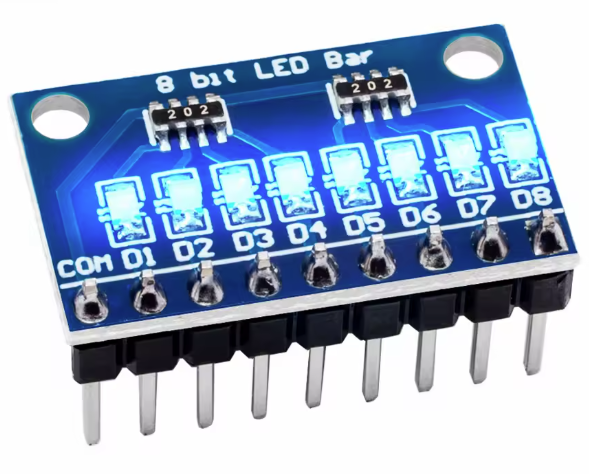 Barra Led Azul Catodo común