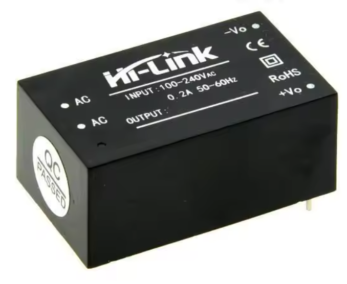 Fuente de alimentación 220 VAC a 5 VDC - 3W