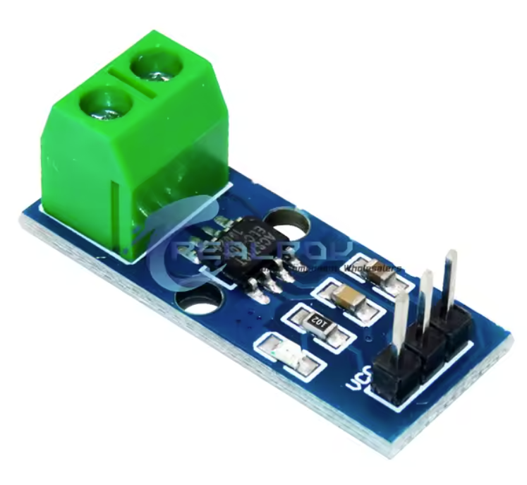 Medidor corriente por efecto Hall ACS712 - 30 A