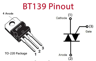 Triac BT139