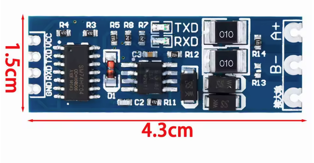 Conversor RS485 - UART
