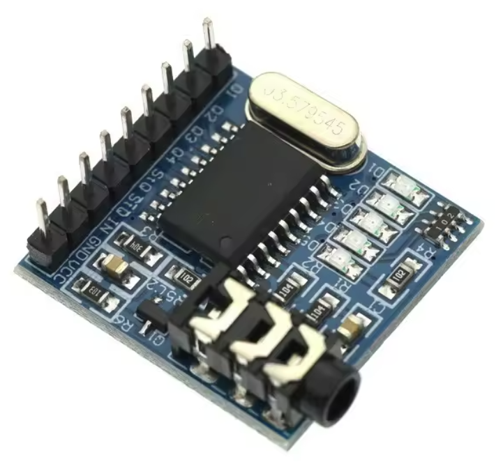 Módulo decodificador MT8870 DTMF
