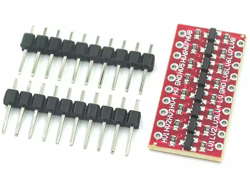 Conversor de nivel lógico de 3.3 a 5 V - 8 canales