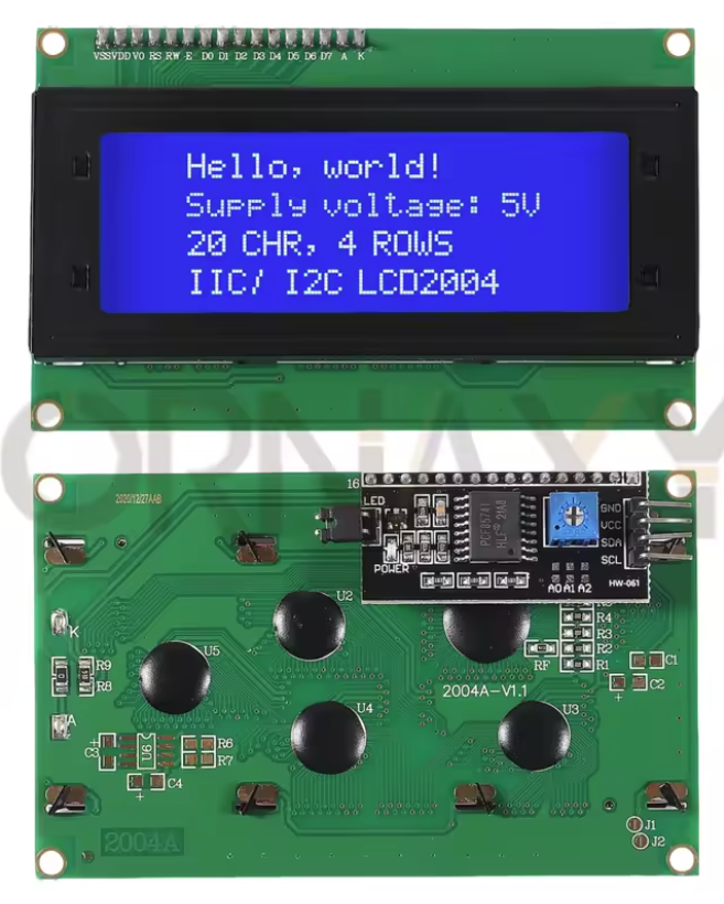 LCD 20x4 con I2C