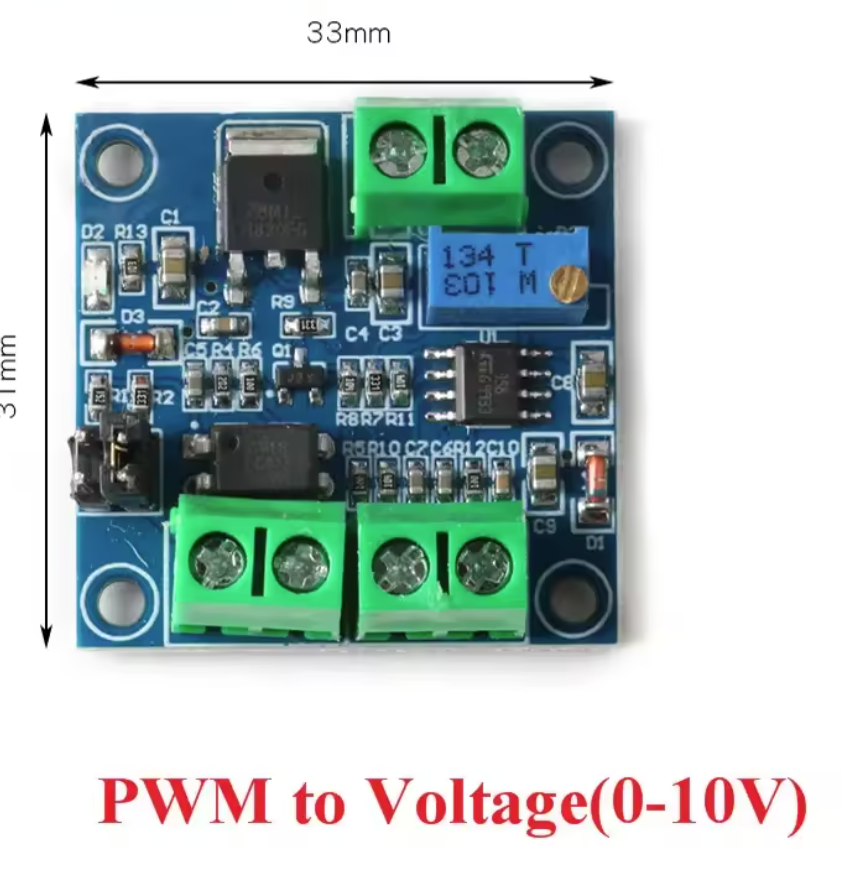 Generador de señal de PWM a Voltaje