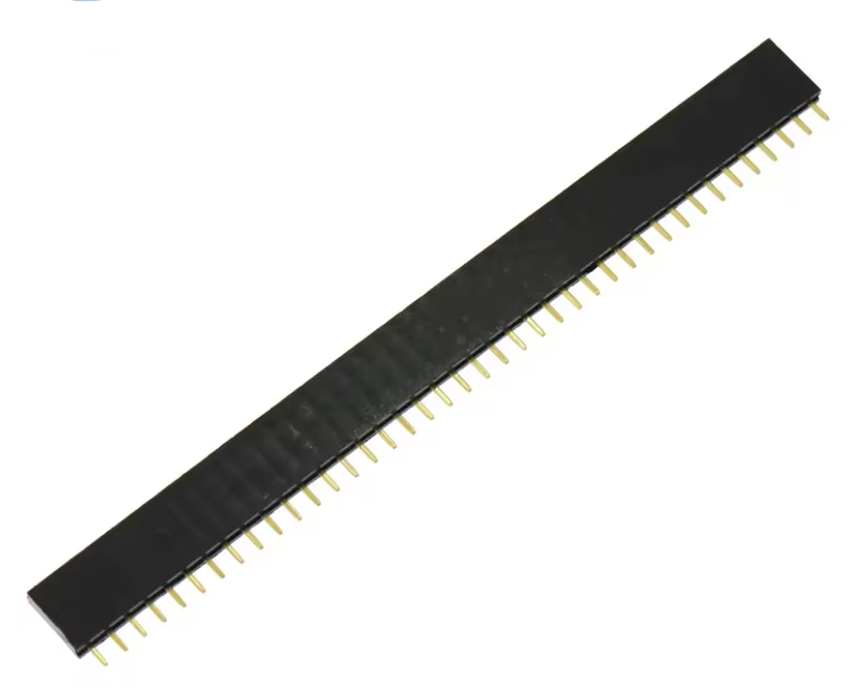 Header - Espadines hembra de 2.54 mm